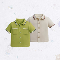 Vintage Waffle Shirt Set