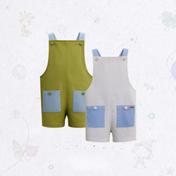 Sporty Jersey Dungaree Set