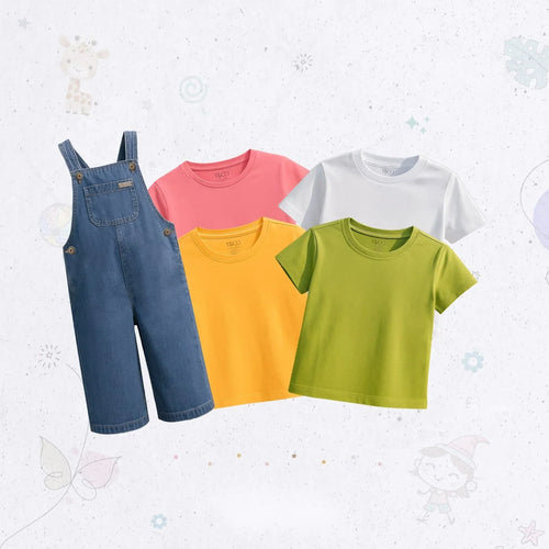 Casual Dungaree Combo