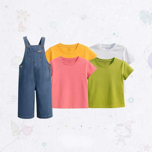 Casual Dungaree Combo
