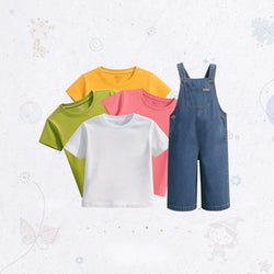 Casual Dungaree Combo