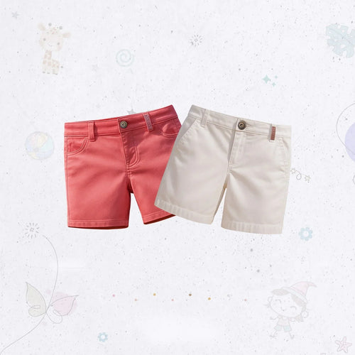 Classic Fit Twill Bermuda Set