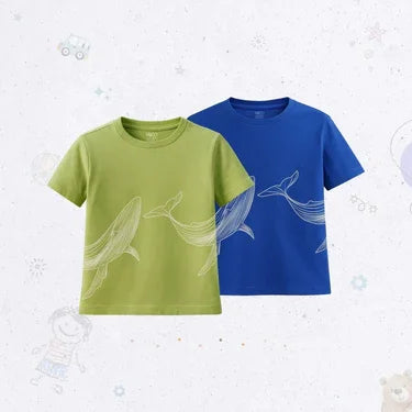 Whale T-Shirt Set