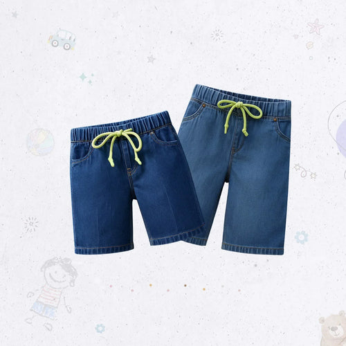 Casual Fit Denim Shorts