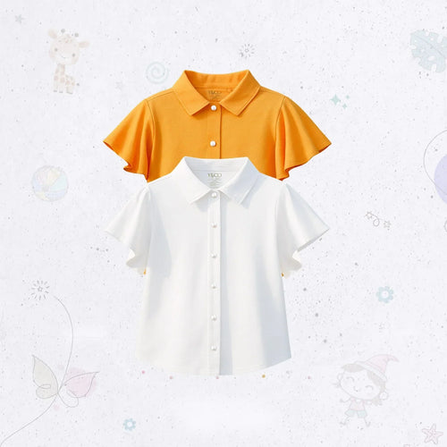 Butterfly Sleeve Shirt Set