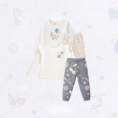 Full Sleeve PJ Set Combo