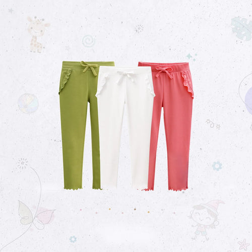 Rib Frill Pocket Jogger Set