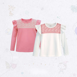 Frill Shoulder Top Set