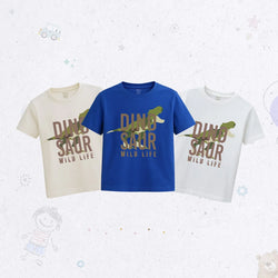 HD Dino Print T-Shirt Set