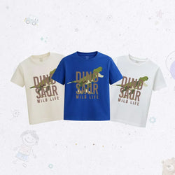 HD Dino Print T-Shirt Set