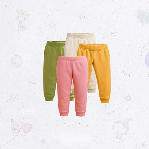 Multicolor Toddler Track Pant Set