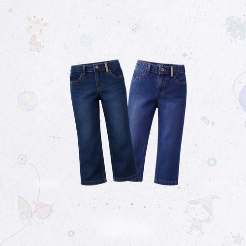 Playday Denim Wide Pant Set