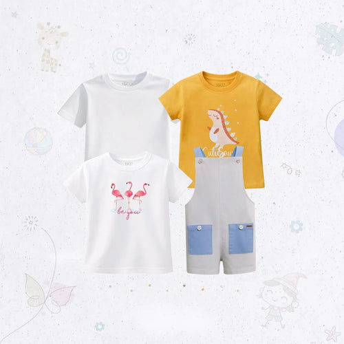 Jersey Pocket Dungaree Combo