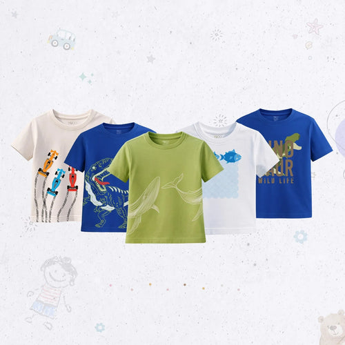 Casual Crew Neck T-SHIRT Set