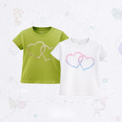 Two Heart T-Shirt Set
