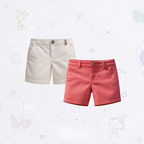 Classic Fit Twill Bermuda Set