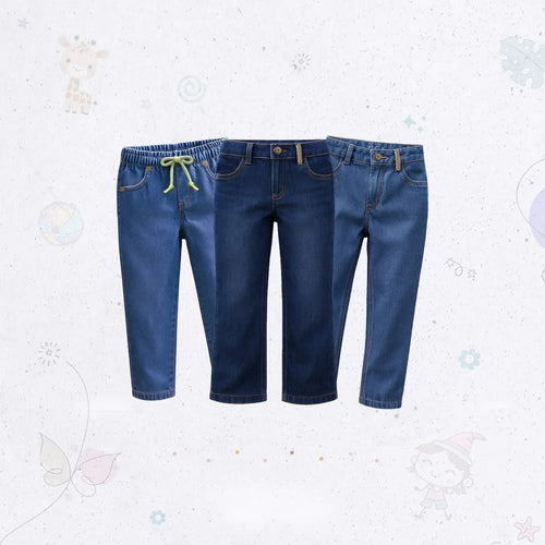 Basic Denim Bottom Combo