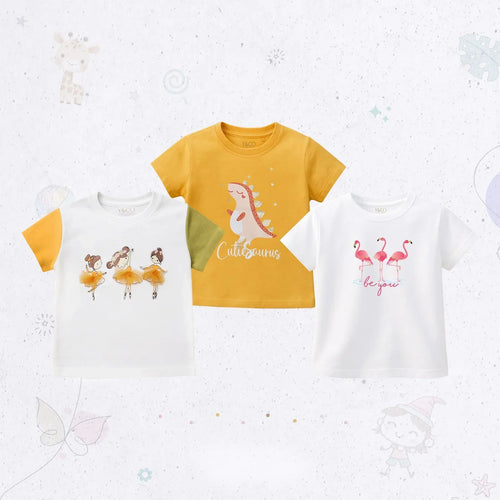 Graphic Printed T-Shirt Set