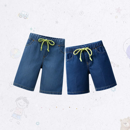 Casual Fit Denim Shorts