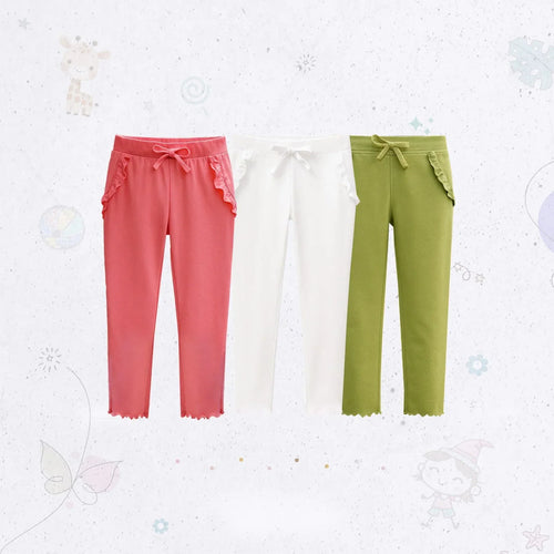 Rib Frill Pocket Jogger Set