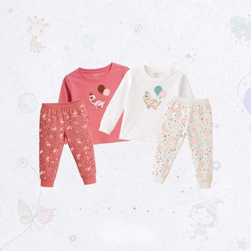 Dino Twin Sleepwear Set