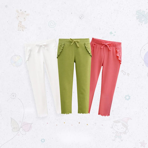 Rib Frill Pocket Jogger Set