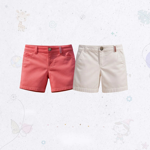 Classic Fit Twill Bermuda Set