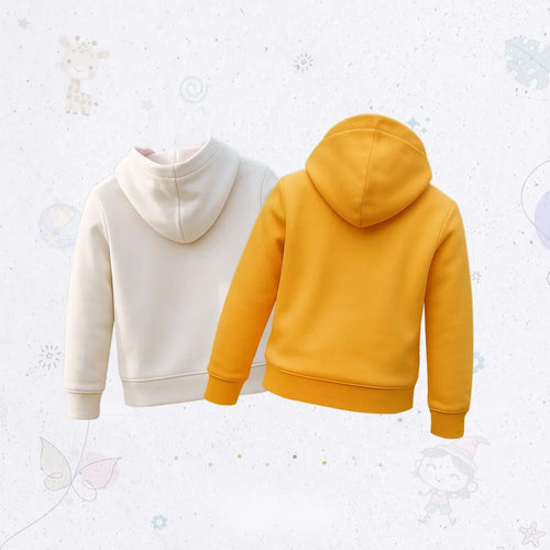 Cuff Sleeve Hoodie Set
