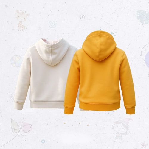 Cuff Sleeve Hoodie Set