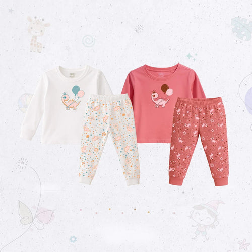 Dino Twin Sleepwear Set