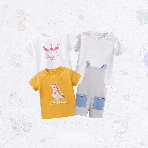Jersey Pocket Dungaree Combo