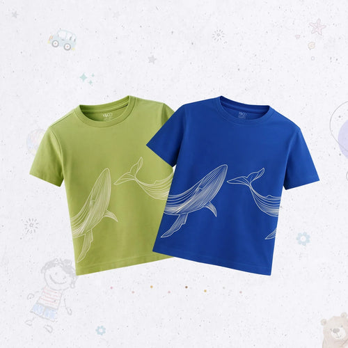 Whale T-Shirt Set